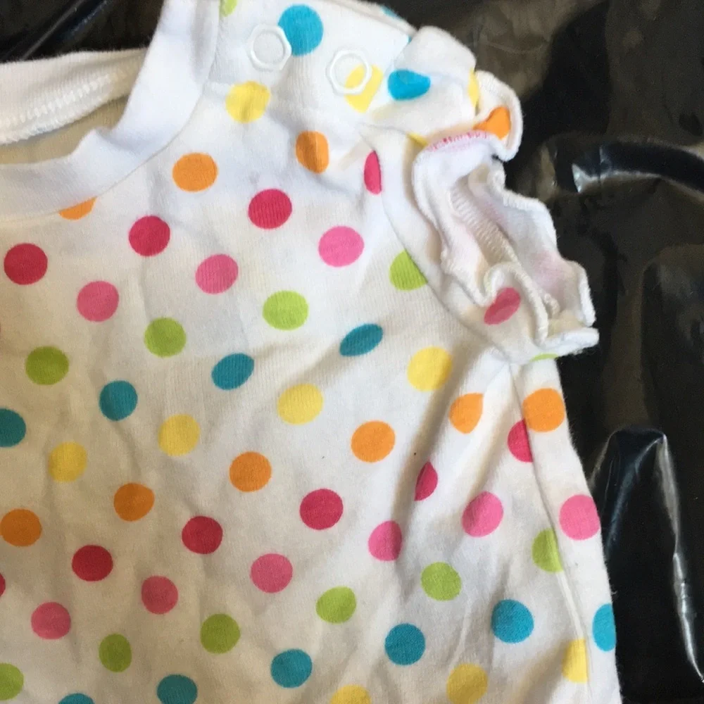 Carters 3 month polka dot one piece